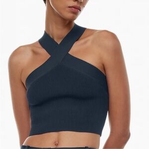 BABATON NWT BLACK ( NOIR ) “Aritzia” Knit Top Size S/P